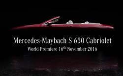 Mercedes-Maybach S650 mui trần siêu sang lộ diện