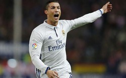 Clip Ronaldo lập hat-trick giúp Real “nhấn chìm” Atletico