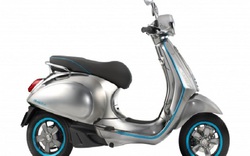 Vespa Elettrica 2017 - Phiên bản xe ga chạy bằng điện đầu tiên của Vespa