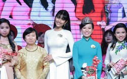 Trương Thị May rạng rỡ chấm thi “Hoa hậu giáo viên”