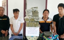 Bắt 4 đối tượng mang 69 bánh heroin vào Việt Nam