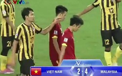 Clip Việt Nam thua “khó tin” trước Malaysia tại AFF Cup 2014