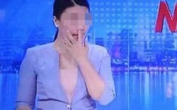 Nữ BTV đài Vĩnh Long hồn nhiên ngoáy mũi trên sóng truyền hình