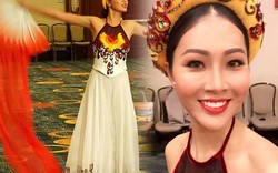 Hoa khôi Diệu Ngọc được khen khi thi tài năng Miss World