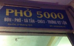 Phở đêm giá 5 nghìn ở thành phố dệt