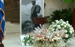 Cuba công bố hình ảnh hộp đựng di hài Fidel Castro