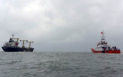 Tàu Việt Nam vượt sóng lớn cứu thuyền viên Trung Quốc bị nạn