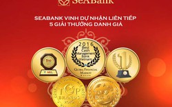 SeABank nhận nhiều giải thưởng trong tháng 11.2016