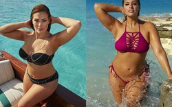 Cô béo Hollywood diện bikini gợi tình, mơ làm thiên thần