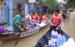 Hội Chữ thập đỏ Việt Nam hỗ trợ 200 triệu đồng cho vùng lũ