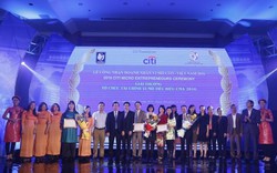 Trao thưởng 31 cá nhân và 3 tổ chức tài chính vi mô tiêu biểu Citi-Việt Nam 2016