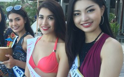 Lệ Hằng tự tin đọ sắc bikini bên đối thủ Miss Universe