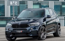 BMW X5 độ mâm Vossen 22 inch mạnh mẽ