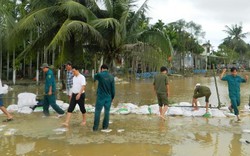 Quảng Nam: Lũ lại dâng phá nát tuyến đường nông thôn