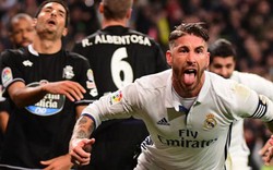 Đối thủ ra quy định “lạ” để ngăn cản Sergio Ramos… ghi bàn