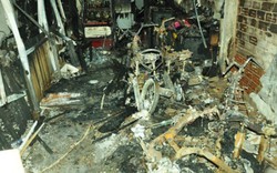 Hiện trường vụ cháy khiến 6 người trong gia đình thiệt mạng