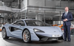 McLaren đạt mốc sản xuất 10.000 siêu xe