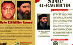 Mỹ trao thưởng 25 triệu đô săn đầu thủ lĩnh IS