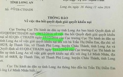 2 quyết định không đóng dấu mộc chỉ "sống" đúng 1 ngày