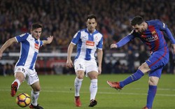 Clip Messi đi qua 4 cầu thủ Espanyol dễ như... ăn kẹo