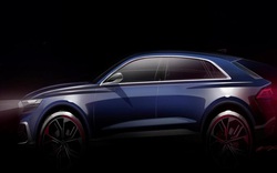 Audi Q8 E-tron concept lộ diện, đối thủ của BMW X6 và GLE Coupe