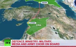 Máy bay Nga rơi ở phút thứ 7 sau khi cất cánh đến Syria