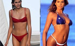 Con gái Cindy Crawford có hình thể hoàn hảo ở tuổi 15