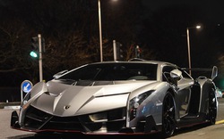 Lamborghini Veneno siêu hiếm xuất hiện trên phố