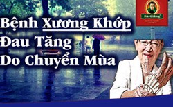 Thời tiết lạnh, ẩm thấp: Kẻ thù của bệnh xương khớp