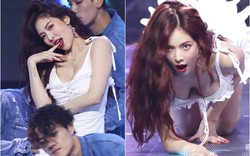 Nữ ca sĩ sexy nhất xứ Hàn gây tranh cãi với động tác quá gợi cảm trên sân khấu