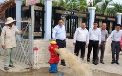 TP.HCM giúp Long An “giải khát” cơn thiếu nước sạch