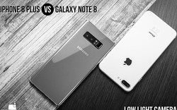 iPhone 8 Plus so tài chụp ảnh với Galaxy Note 8: Vương miện thuộc về ai?