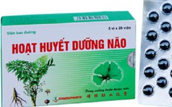 Thu hồi thuốc Hoạt huyết dưỡng não không đạt chất lượng về thành phần