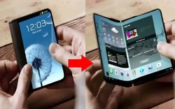 Smartphone màn hình gập Galaxy X sắp ra mắt