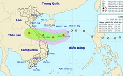 Áp thấp nhiệt đới di chuyển thần tốc, nhắm thẳng Quảng Bình-Đà Nẵng