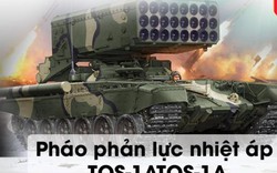 Tung ‘hỏa thần’ TOS-1A vào trận, liên quân Nga-Syria quyết thiêu rụi IS