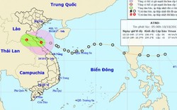 Áp thấp nhiệt đới giật cấp 8 đổ bộ đất liền, Thanh Hóa-Quảng Trị mưa to