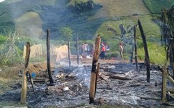 Sơn La: Lửa cháy ngùn ngụt thiêu rụi căn nhà, 2 bé gái tử vong