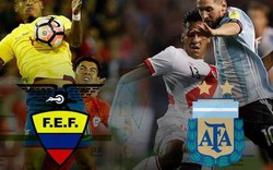 Lịch thi đấu vòng loại World Cup 2018 khu vực Nam Mỹ (ngày 11.10)