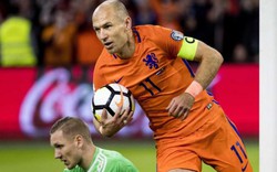 Clip: Robben lập cú đúp, Hà Lan vẫn làm “khán giả” ở World Cup 2018