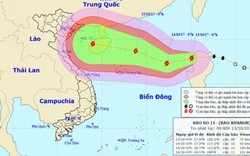 Bão số 11 đã vào Biển Đông, miền Trung nguy cơ lũ chồng lũ