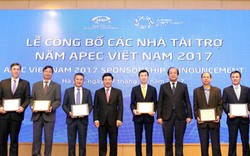 Lễ công bố các nhà tài trợ cho Năm APEC 2017