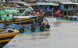 Tìm thấy thi thể nam sinh bị lật thuyền thúng, mất tích ở sông Cà Ty