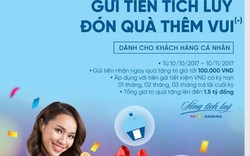 Nhận quà khi gửi tiền tiết kiệm tại VietinBank