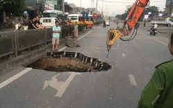 Quảng Ninh: “Hố tử thần” tiếp tục xuất hiện trên quốc lộ 18