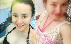Trước khi bị tố "giật chồng", Vy Oanh mặc bikini quyến rũ khó rời mắt