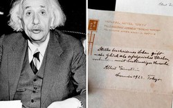 Bản chép tay 95 năm hé lộ bí mật thiên tài Albert Einstein