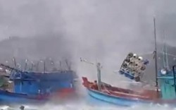 Clip: Vòi rồng khổng lồ xuất hiện ở Phú Quốc, nhấn chìm tàu cá