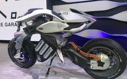 Ngắm ảnh thực tế môtô trí tuệ nhân tạo của Yamaha