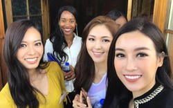 Hành động đẹp Đỗ Mỹ Linh được lòng ở Miss World giữa ồn ào Huyền My